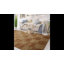 Tapis brun en laine de conception unique 4 pi x 6 pi Rubben