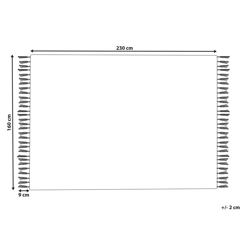 Kronberg Striped Hand Woven Area Rug, Rectangle 160 x 230cm
