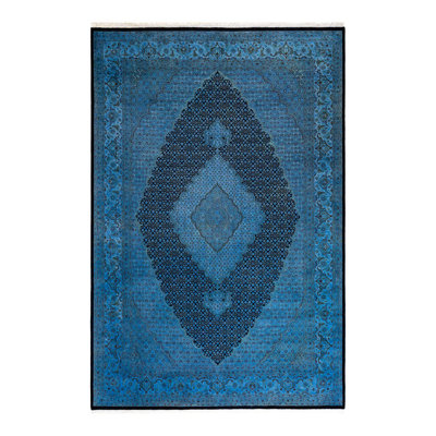 Fine Vibrance One-of-a-Kind 6' 8" X 9' 10" Hand Knotted Area Rug