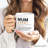 Mum Star Reviewed Mug, Playful Mother Gift With Custom Name
