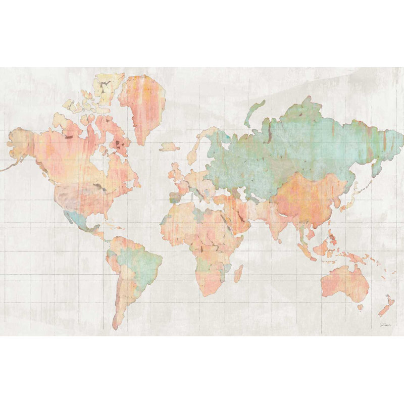 Across The World V5, H 32 po x l 48 po x P 1,25 po