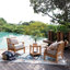 Mabrey 5 - Person Teak Outdoor Seating Group with Cushions