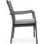 Ensemble de chaises d'extérieur en osier avec coussins, ensemble de 2 pièces, gris