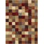 Tapis brun / rouge Menzen-24687528