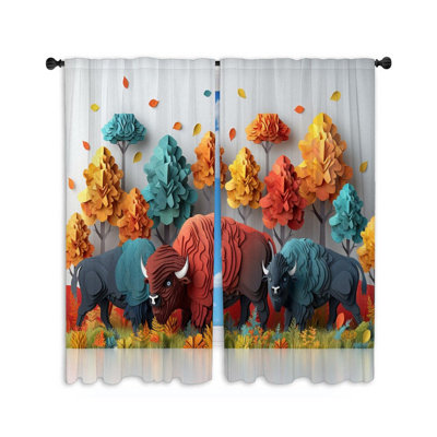 Jamicah Room Darkening Curtain Pair
