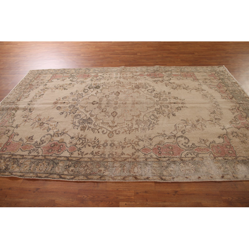Tapis turc anatolien délavé 6 x 10