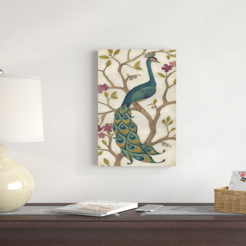 Paon Fresco I, H 18 po x l 12 po x P 1,25 po