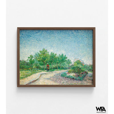 Carré Saint-Pierre par Vincent Van Gogh, reproduction d'art de Paris, reproduction d'art de style Van Gogh, reproduction de peinture à l'huile Van Gogh, art mural encadré