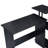 Levi Antique White & Black Finish Writing Desk-451694030