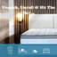 Matelas hybride moyen en mousse viscoélastique imprégnée de gel 10 po BRN GoSleep-1067604890