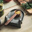 Porte-cuillère en céramique pour support de spatule résistant à la chaleur pour comptoir de cuisine, support de louche pour ustensiles