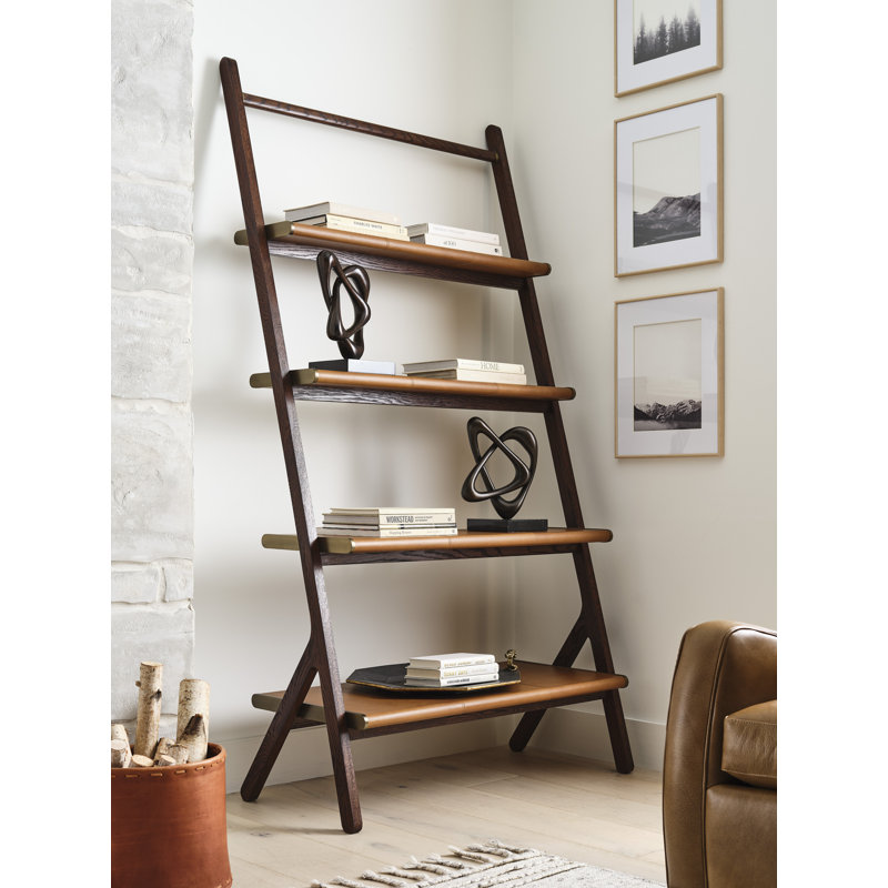 Shiloh Solid Wood Ladder Bookcase