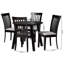 Ensemble repas pour quatre personnes