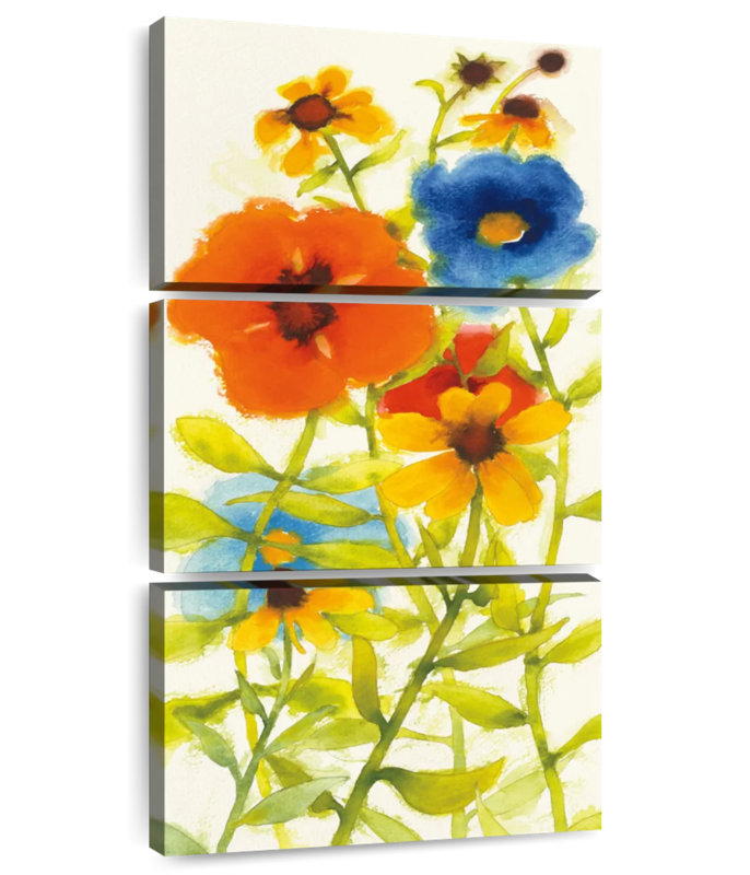 Americana Meadow I, 38" H x 18" W