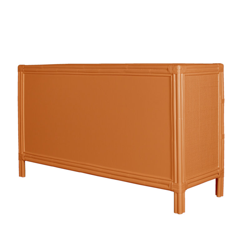 Aruba 8 - Drawer Dresser, Citrus Orange