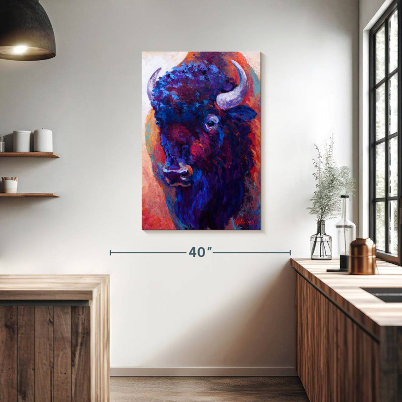 Brampt Thunderhorse, 39" H x 26" W