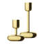 Nappula Candleholder Set of 2 Brass