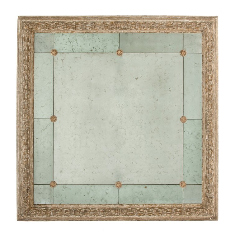 Aidan Gray Bilzen Wood Flat Wall Mirror | Wayfair