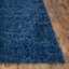 Oslo Blue Shaggy Area Rug – Soft Polyester Carpet for Living Room & Bedroom, Hallway Runner & Mat-124196787