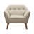 Merrylite Newport Wide Mid-Century Modern Lounge Chair Set of 2-1106308571