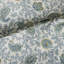 Ensembles de literie pièce en coton percale grand, confort maison de ferme turquoise