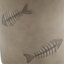 MOTIF DE POISSON DE TABLE 16 '' MGO