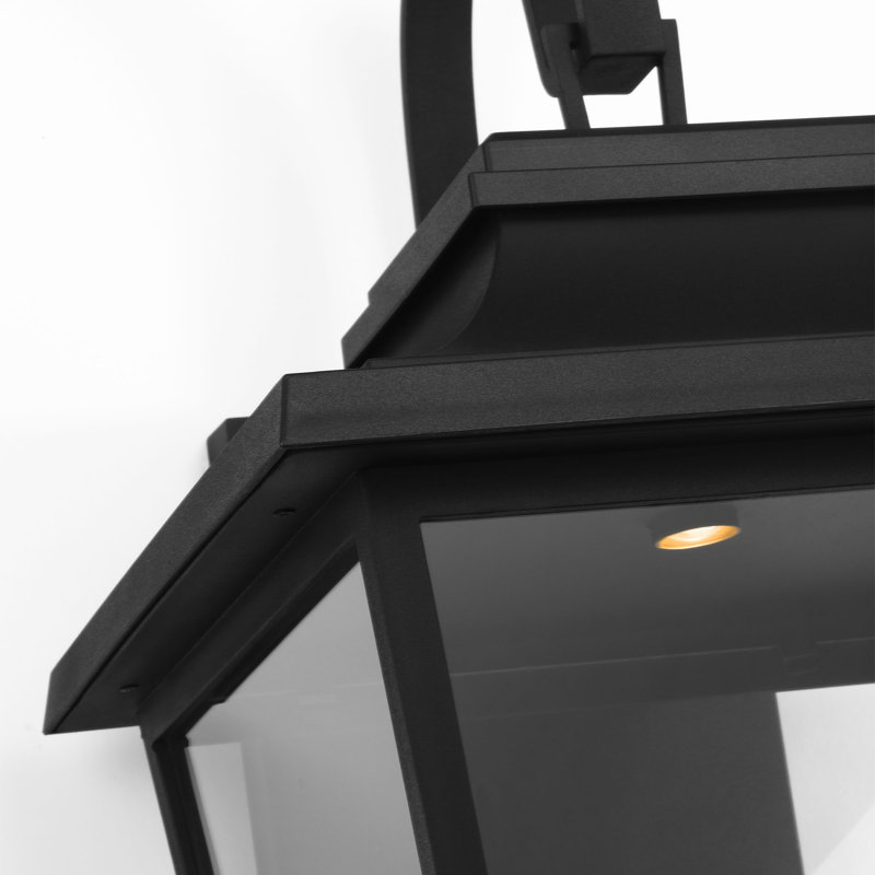 Warren LED Outdoor Wall Lantern, 33.125" H x 16" W x 17.75" D