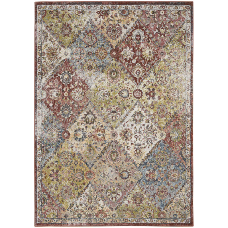 Seriya Oriental Indoor Rug, Rectangle 3'11" x 5'11"