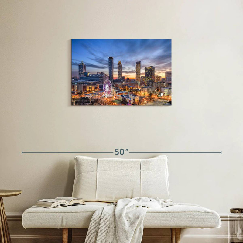 Sireci Atlanta, 20" H x 30" W