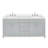 Macnair 73 " W Freestanding Standard Free Standing 2 Double Vanity Bathroom Vanity With White Quartz Top-85364274
