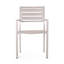 Ensemble de chaises d'extérieur en aluminium (ensemble de 2)