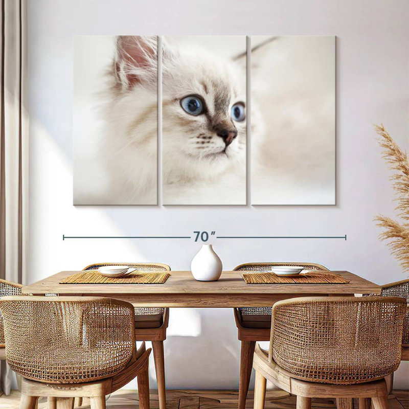 Brampt Neva Masquerade Cat, 42" H x 65" W