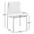 Kerey Metal Frame Dining Chair-999973753