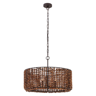 Luminaire suspendu 4 lumières 26 po Beaudelle