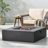 50,000 Outdoor Fire Pit - Square Table Tank, No Assembly, Slightly Dark Grey Tank For Use, Greyish
