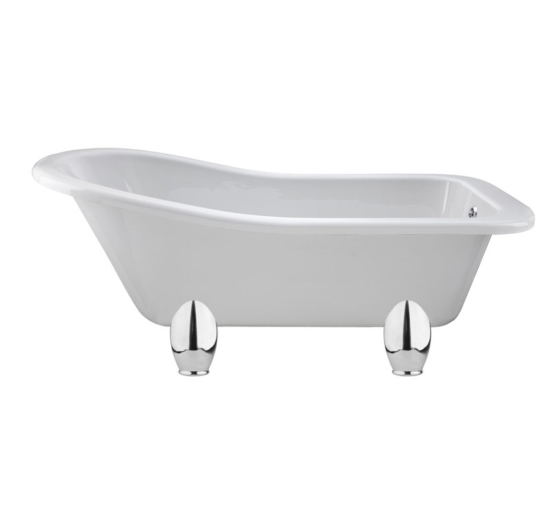 Brockley 1500mm x 730mm Soaking Acrylic Bathtub