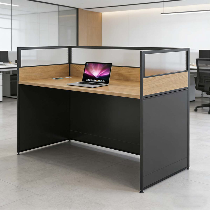 Benching Workstation with Cable, Office Rectangle Cubicle