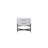 2 Drawer Nightstand - White (USB Type C)