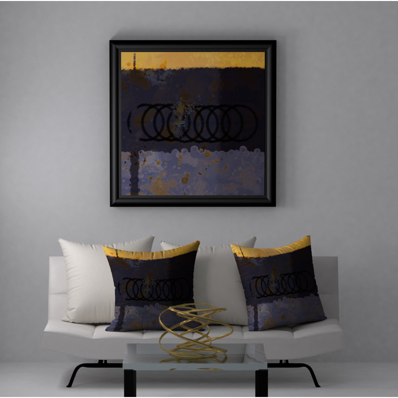 Reversible Throw Pillow, 24" x 24"