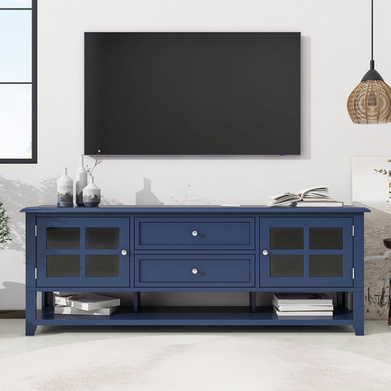 59.1'' Console Table, Blue