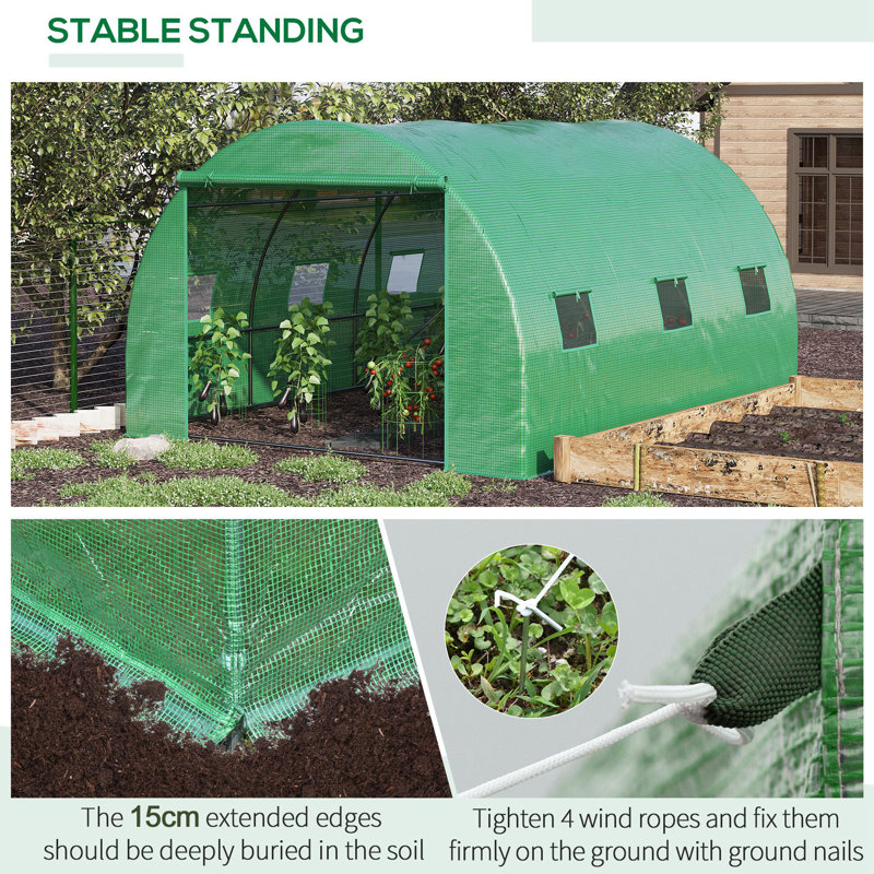 Tunnel 13 Ft W x 10 Ft D Cold Frame
