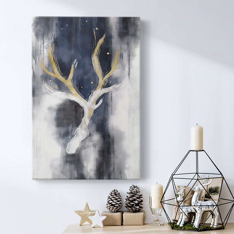 Art des Fêtes de Noël - Toile tendue avec châssis CCX, H 18 po x l 12 po