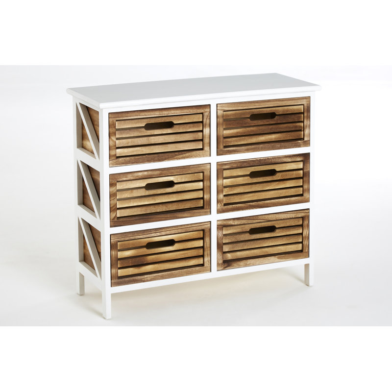 Bradenton 69cm W 6 - Drawer Chest of Drawers