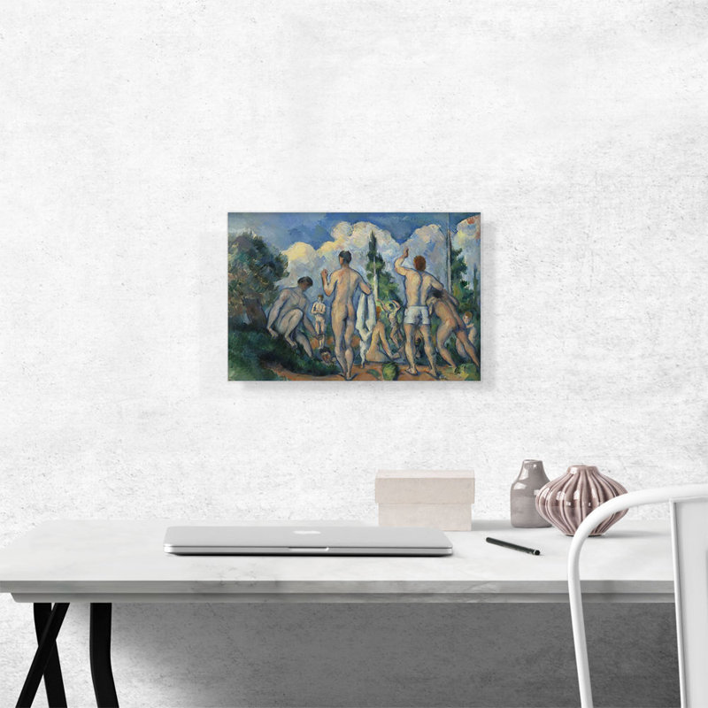 The Bathers 1891 - impression, H 12 po x l 18 po x P 1,5 po