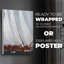 -Galerie Racing the Wind, impression encadrée -Impression sur toile seulement - NON-CADRE