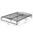 Bed Frame with Velvet Headboard Wingback and Deep Button Tufted Headboard-819945300