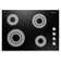 Cosmo 30 in. Electric Ceramic Glass Cooktop with 4 Burners, Dual Zone Elements, Hot Surface Indicator Light and Control Knobs