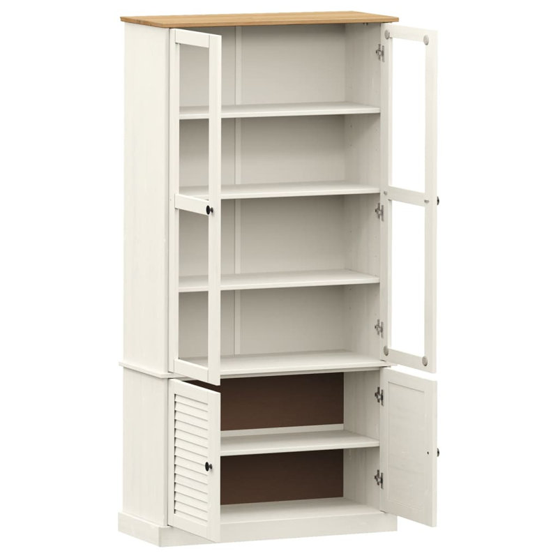 Leny Display Cabinet, White