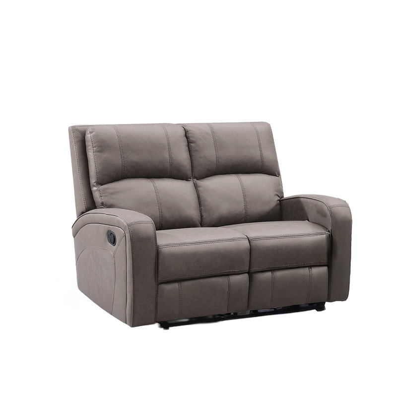 Champlin 2 Seater Reclining Sofa, Taupe