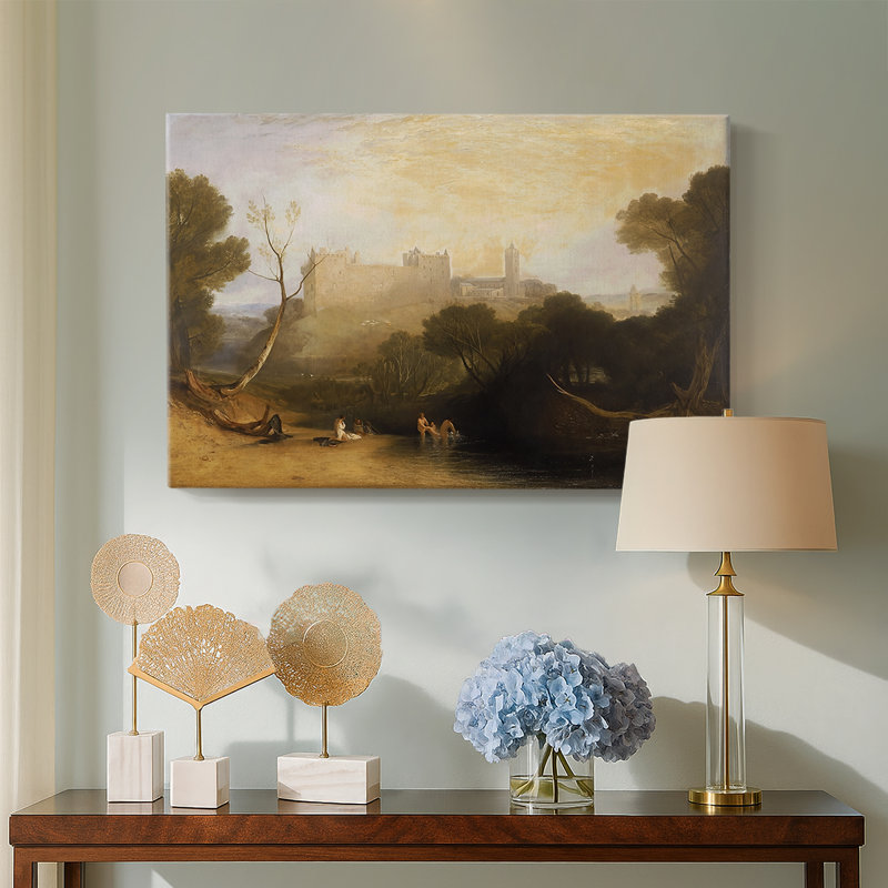 J.M.W. Turner "Somer Hill, Tonbridge" - Art mural sur toile tendue de qualité musée, 8 x 12